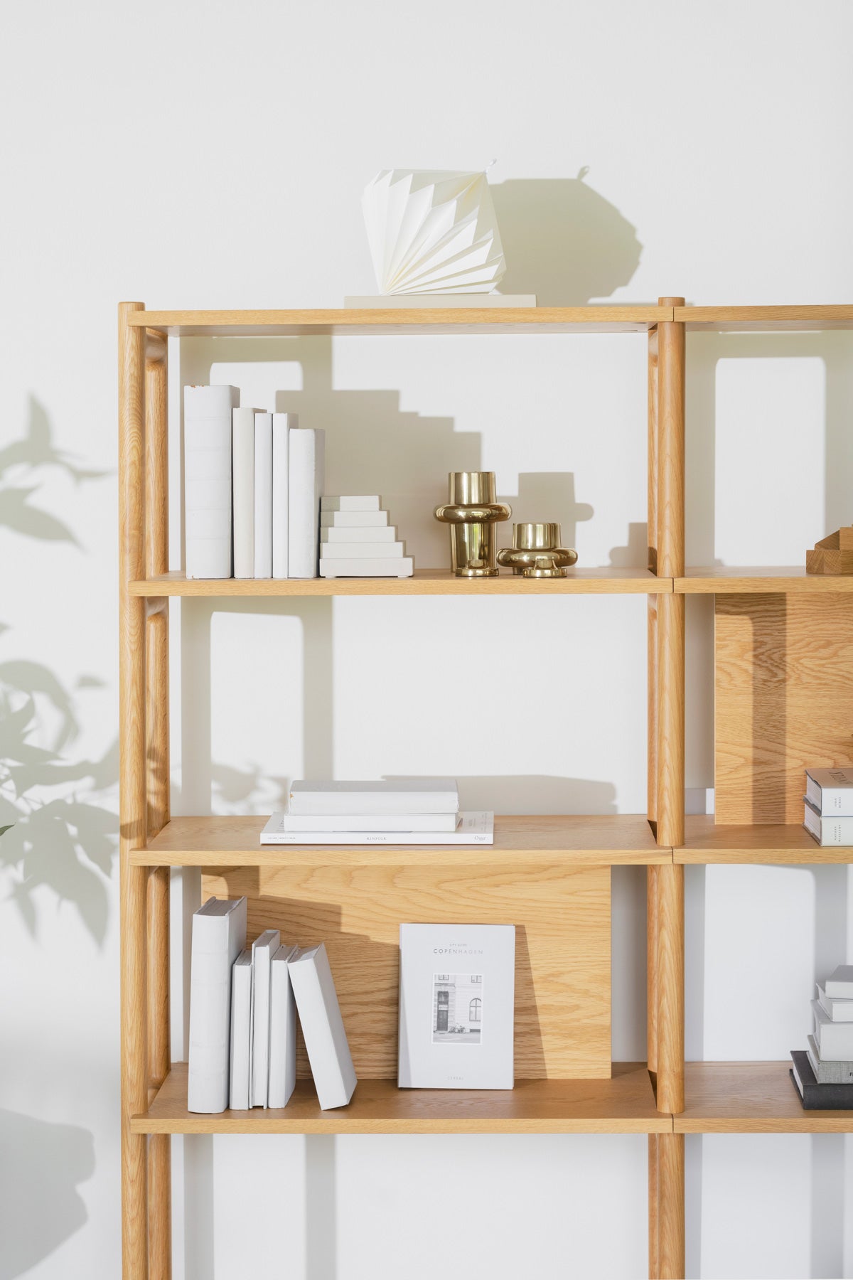 Holton Kirjahylly 140x166 cm tammi