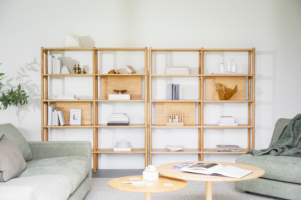 Holton Kirjahylly 140x166 cm tammi