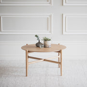Holton sohvapöytä Ø80 cm tammi
