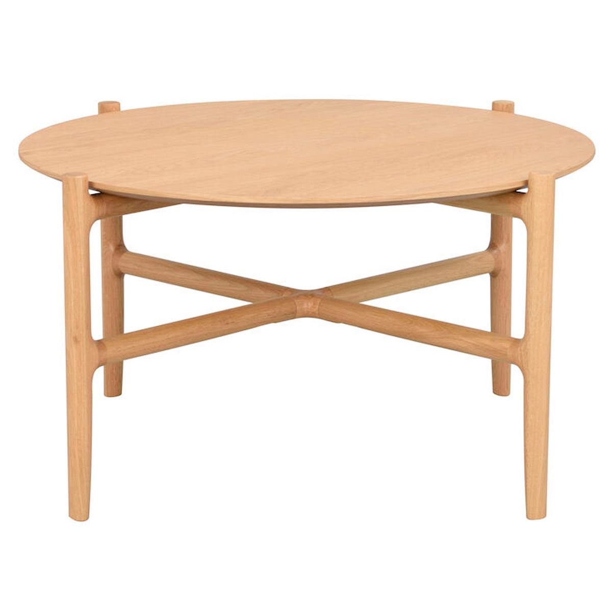 Holton sohvapöytä Ø80 cm tammi