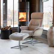 Space 5300 Wood mekanismituoli + rahi kangas-verhoilu