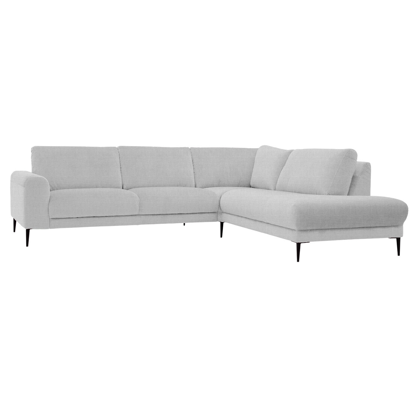 Joy 2,5h-avokulmasohva 276x237 cm, leveät käsinojat, Atlantic-kangas