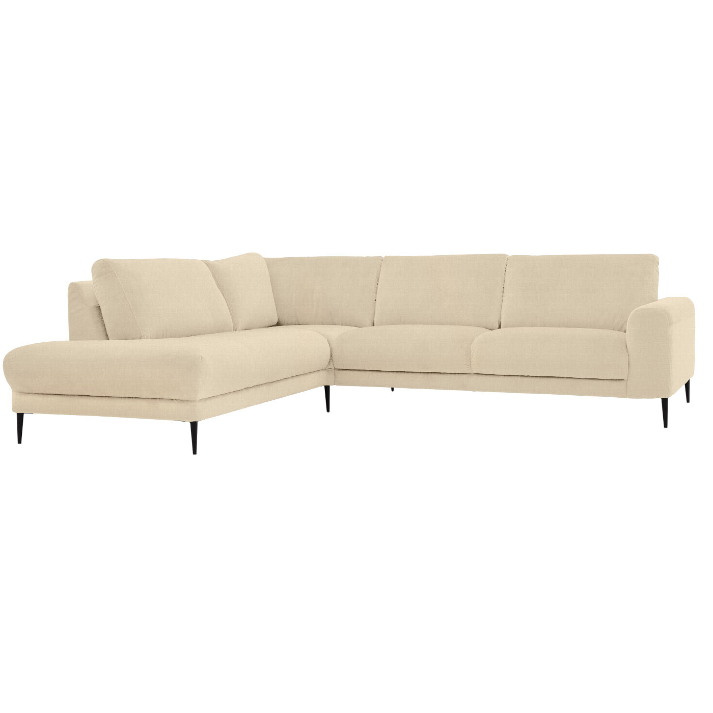 Joy 2,5h-avokulmasohva 276x237 cm, leveät käsinojat, Atlantic-kangas