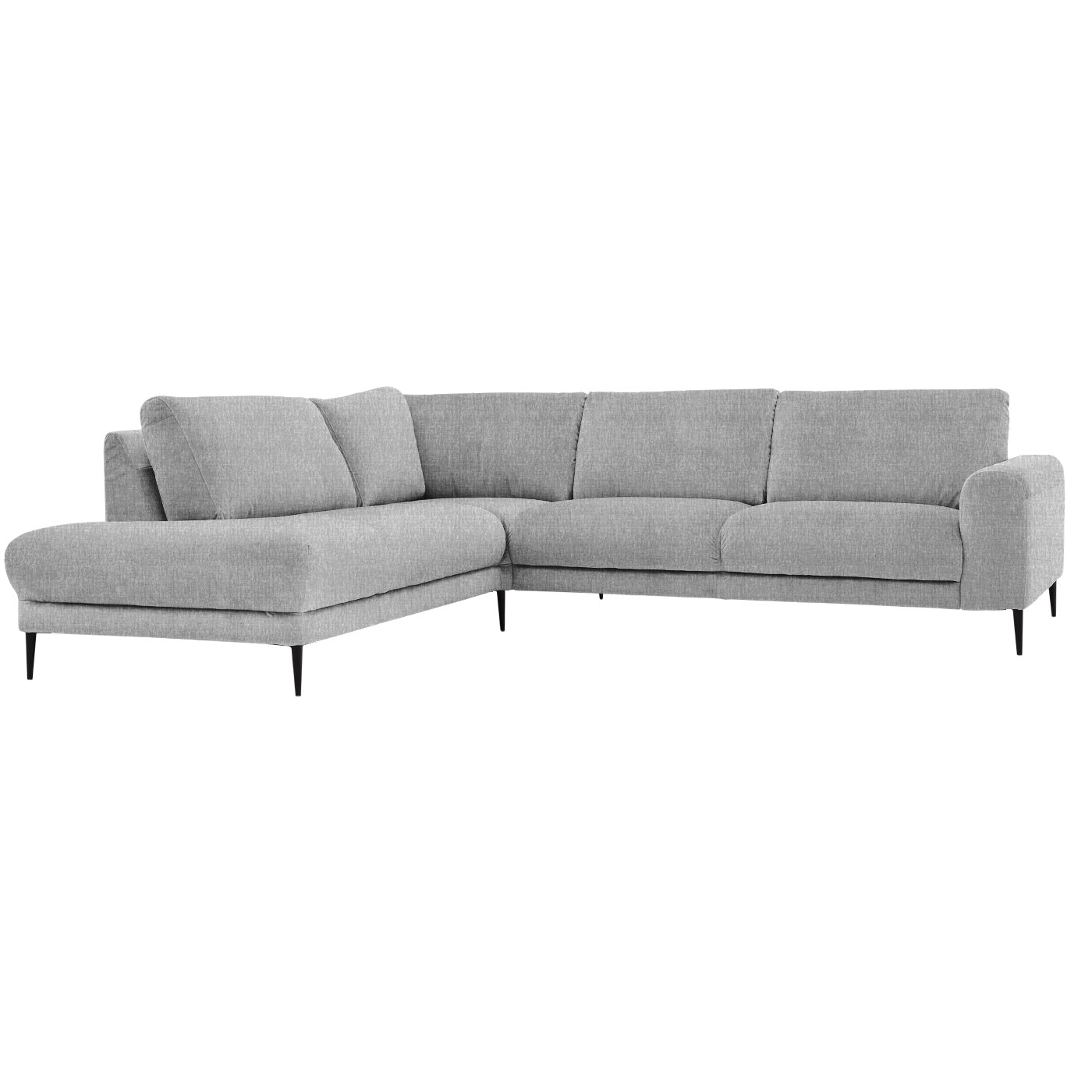 Joy 2,5h-avokulmasohva 276x237 cm, leveät käsinojat, Atlantic-kangas