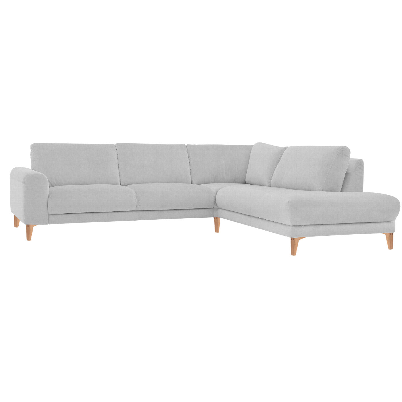 Joy 2,5h-avokulmasohva 276x237 cm, leveät käsinojat, Atlantic-kangas