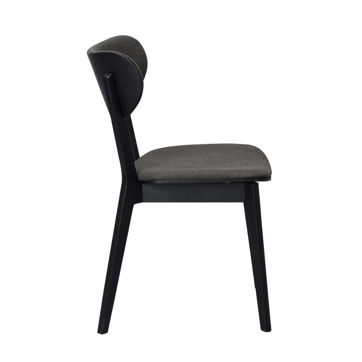 Kato tuoli musta tammi / tummanharmaa