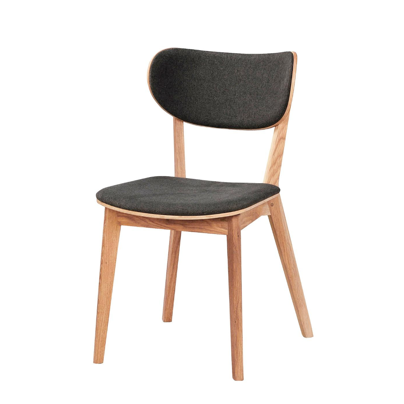 Kato tuoli lakattu tammi / tummanharmaa