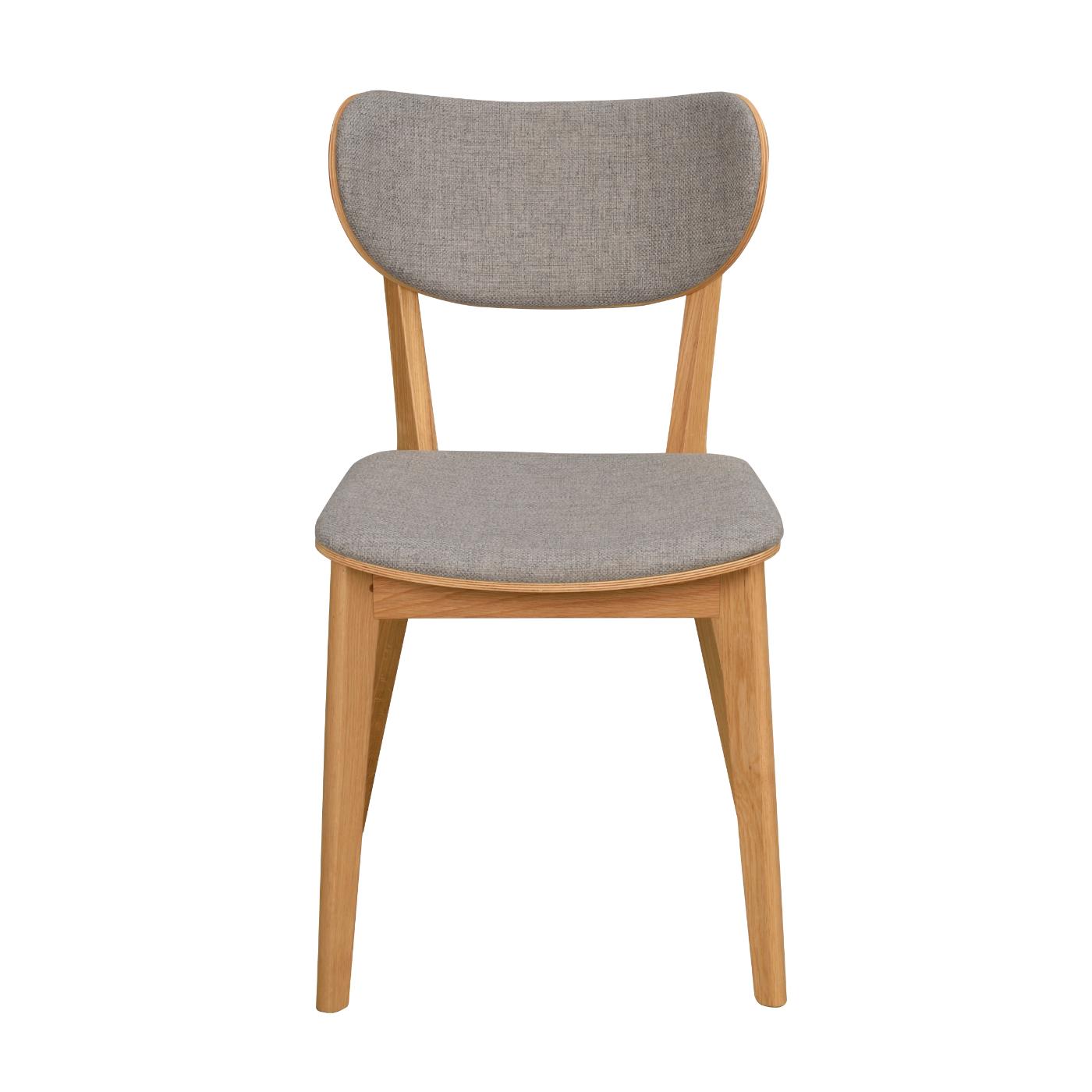 Kato tuoli lakattu tammi / vaaleanharmaa