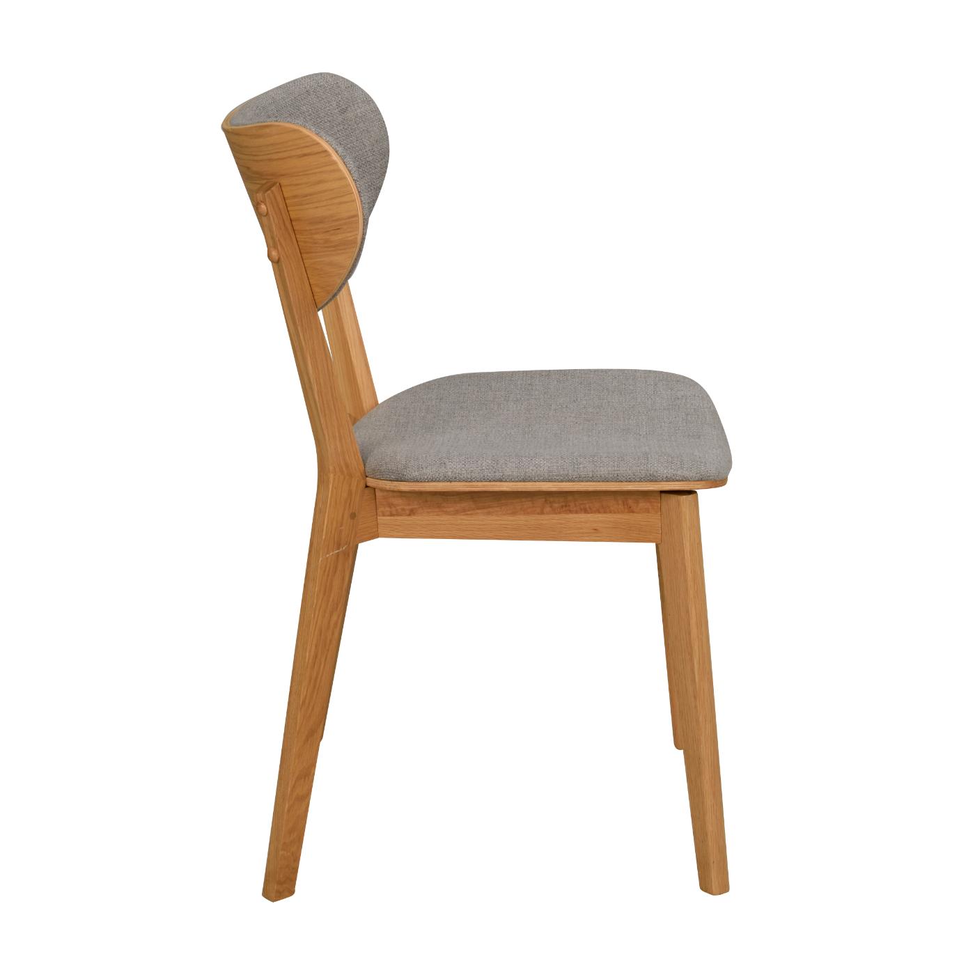 Kato tuoli lakattu tammi / vaaleanharmaa