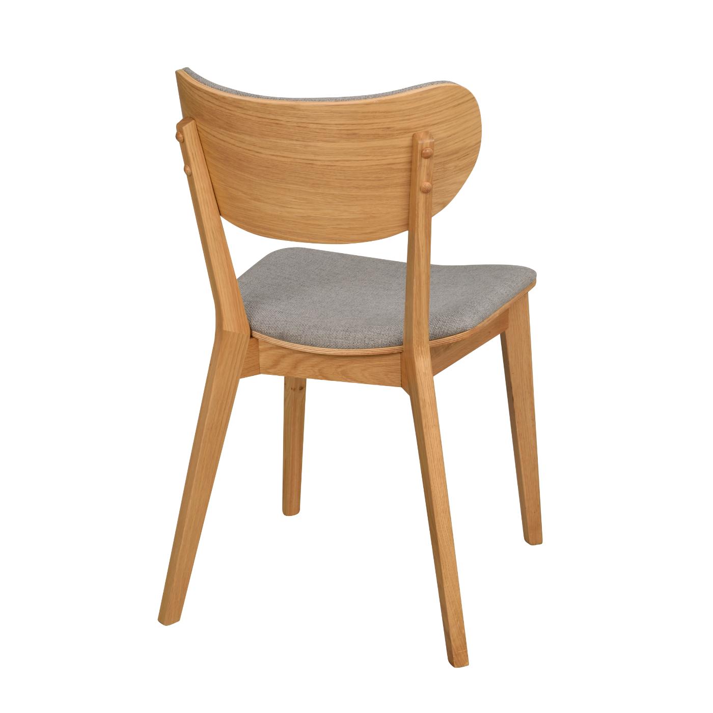 Kato tuoli lakattu tammi / vaaleanharmaa