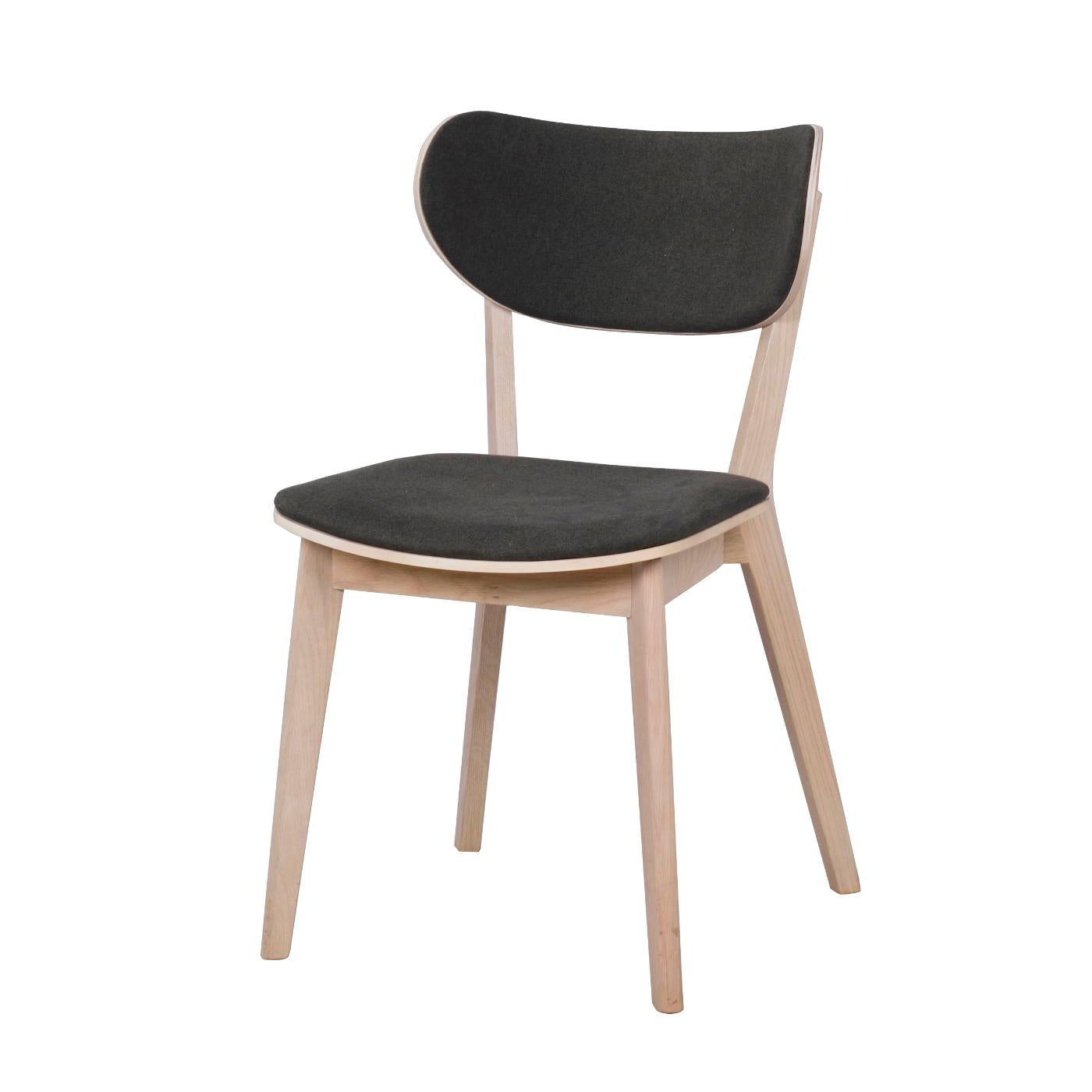 Kato tuoli valkolakattu tammi / tummanharmaa