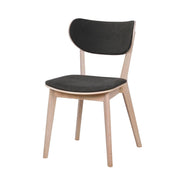 Kato tuoli valkolakattu tammi / tummanharmaa