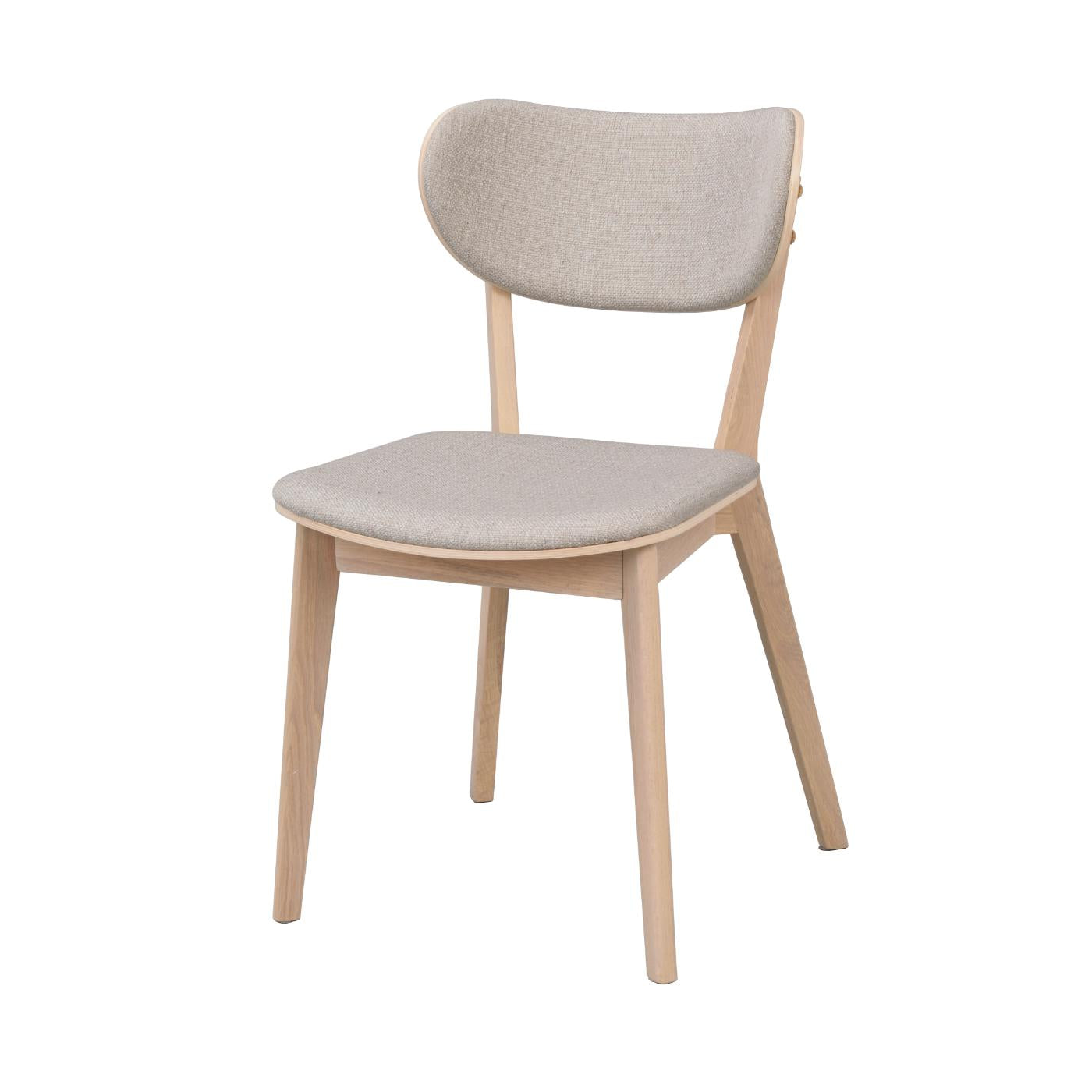 Kato tuoli valkolakattu tammi / harmaa-beige