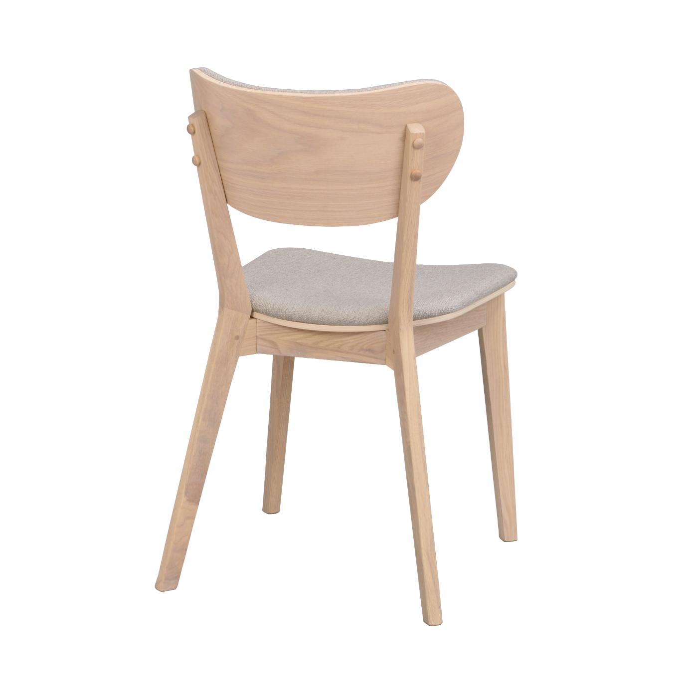 Kato tuoli valkolakattu tammi / harmaa-beige