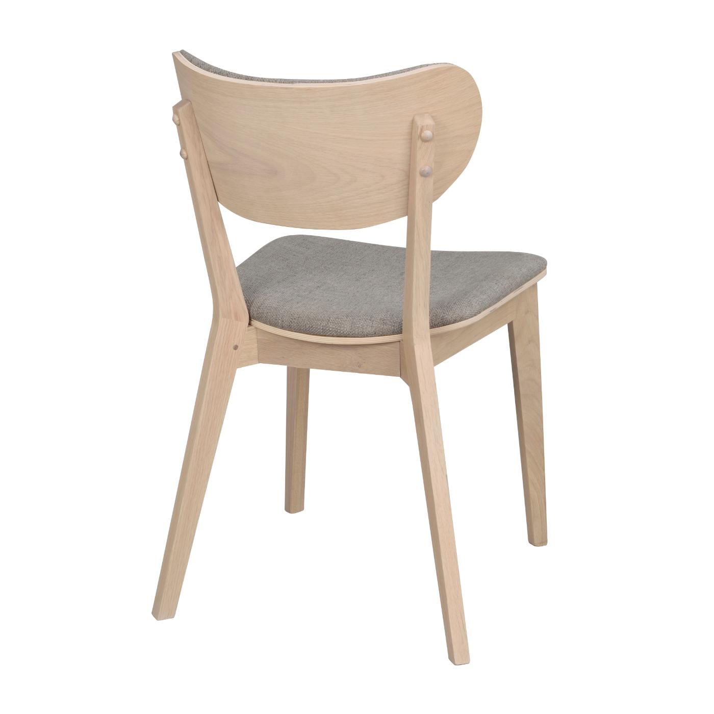 Kato tuoli valkolakattu tammi / vaaleanharmaa