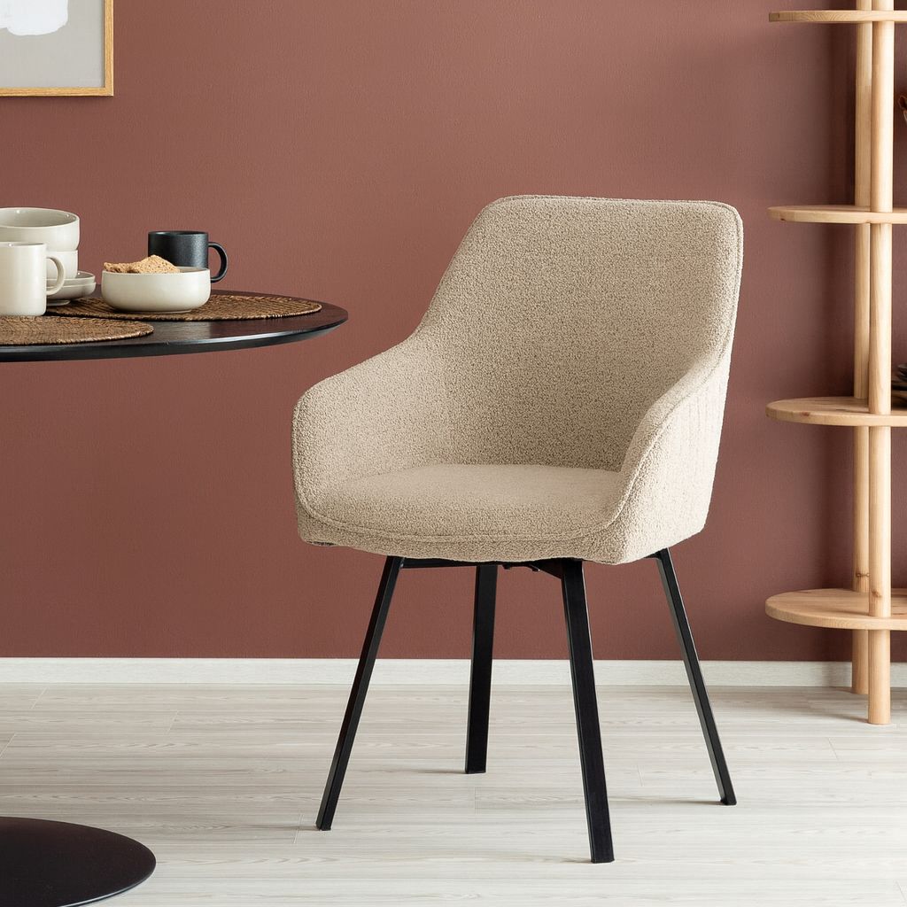 Alessio tuoli pyörivä, beige