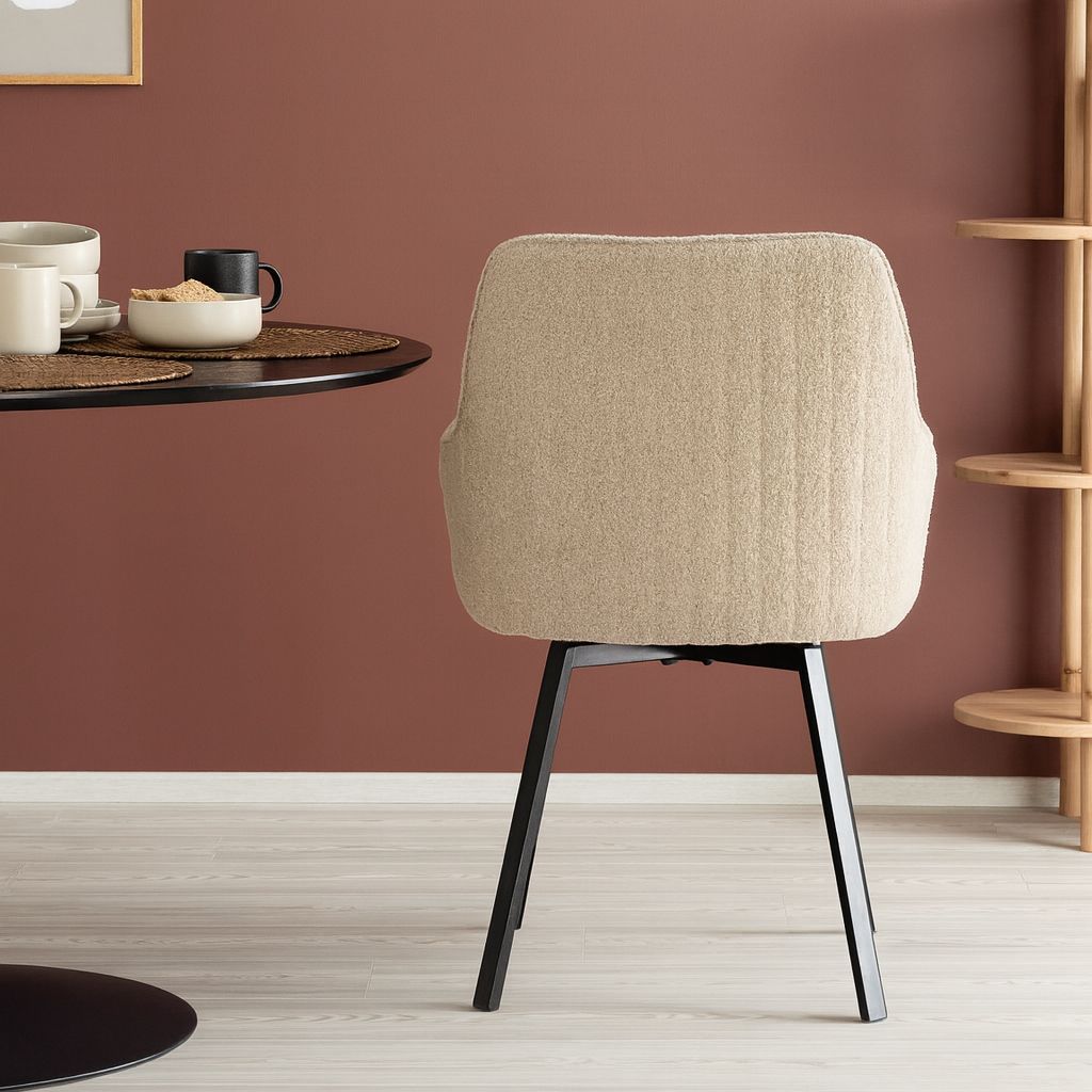 Alessio tuoli pyörivä, beige