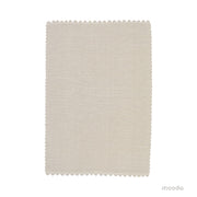 Pitsi villamatto 200x290 cm, valkoinen