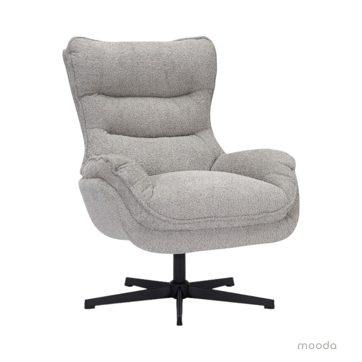 Viby pyörivä nojatuoli, harmaa