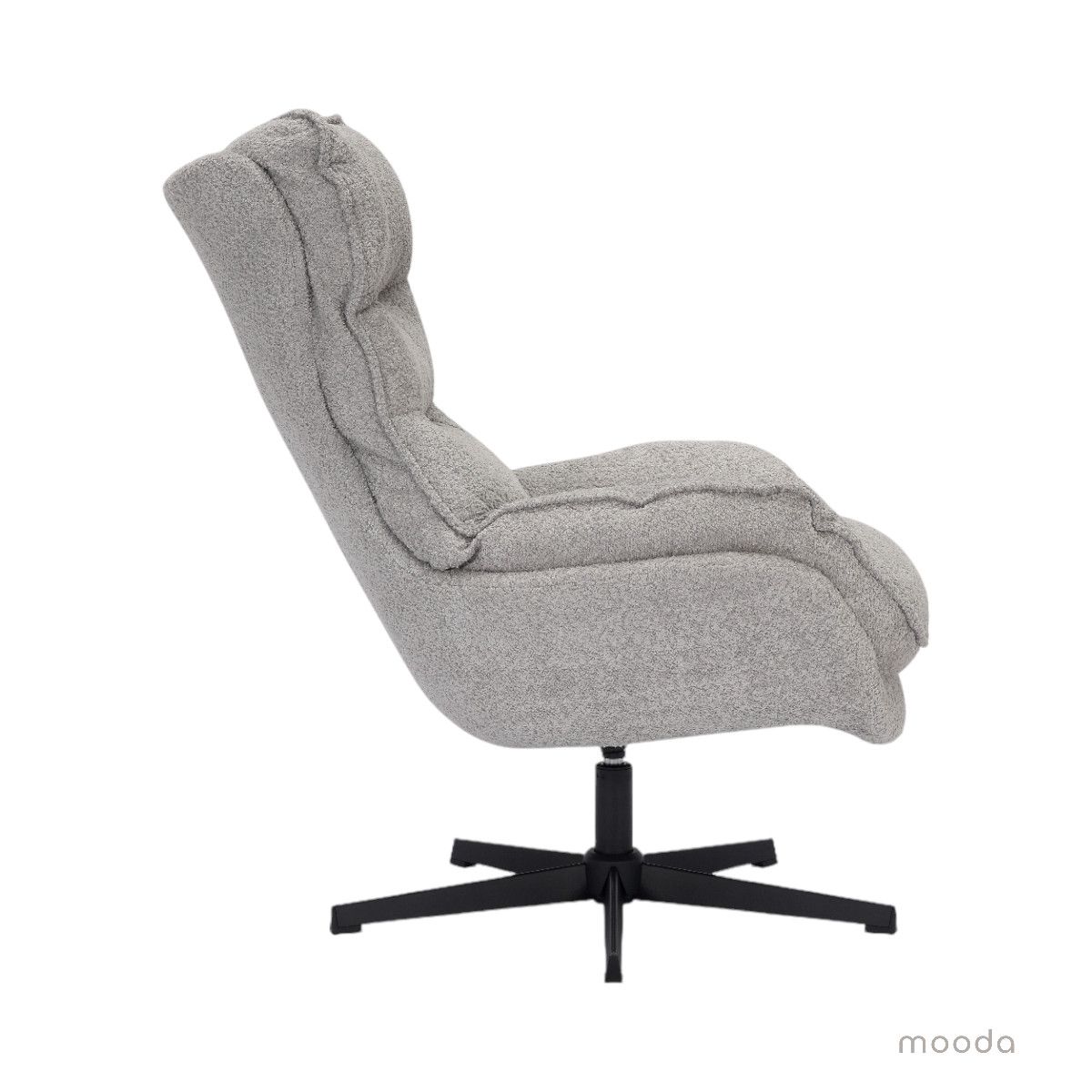 Viby pyörivä nojatuoli, harmaa