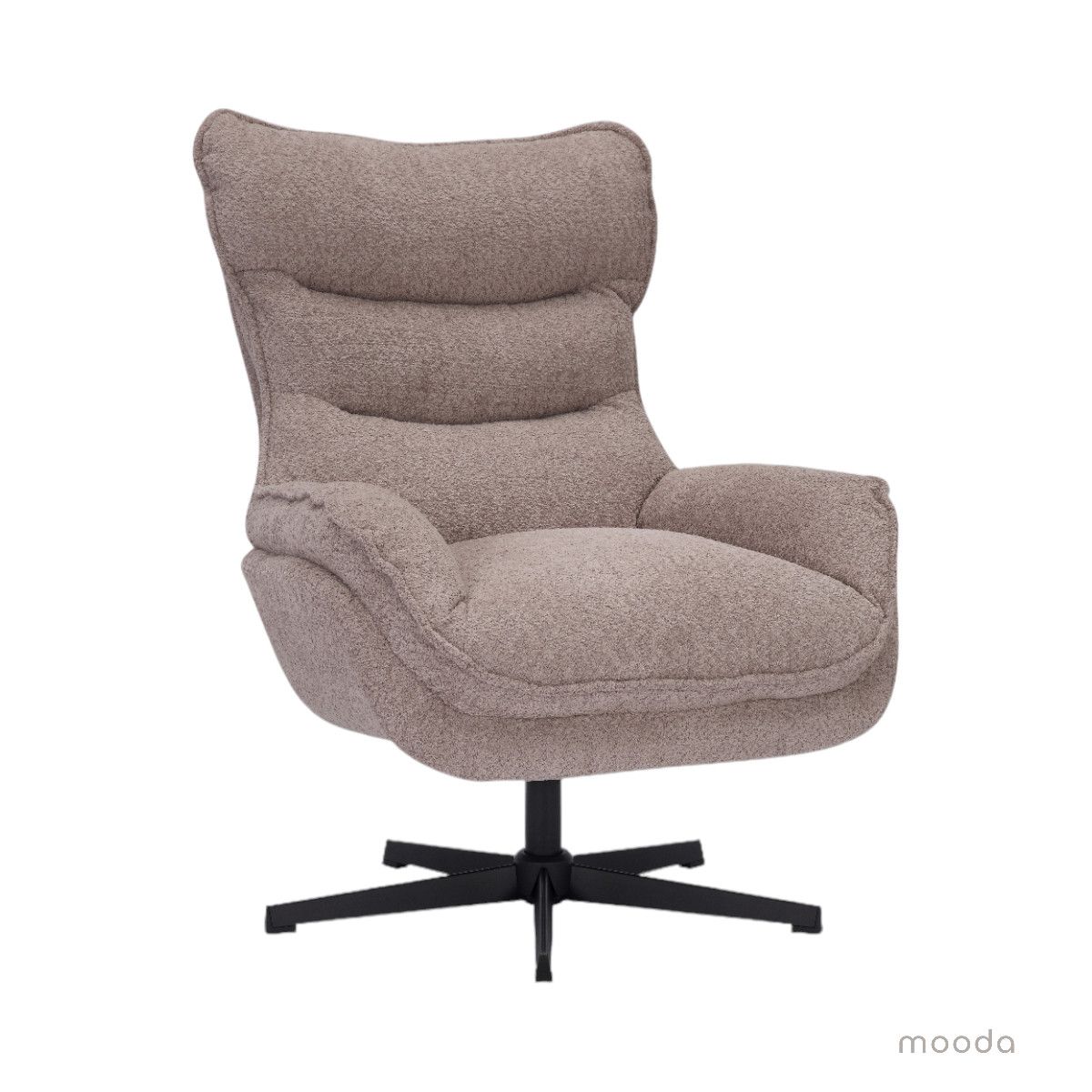 Viby pyörivä nojatuoli, vanha roosa