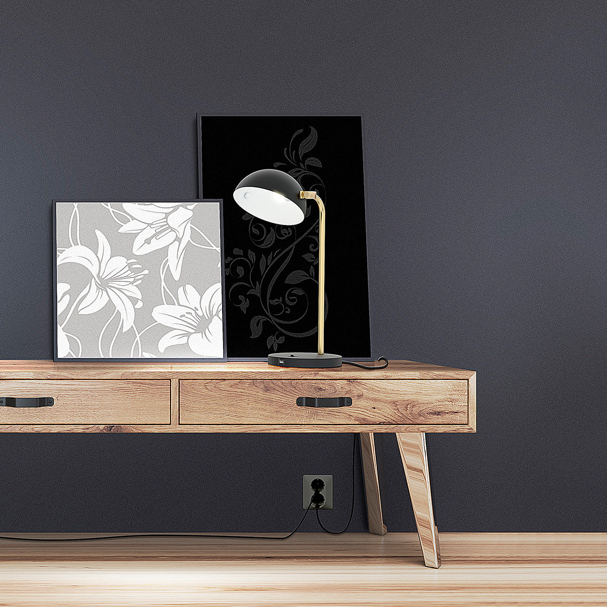 Pivo pöytävalaisin USB-portilla