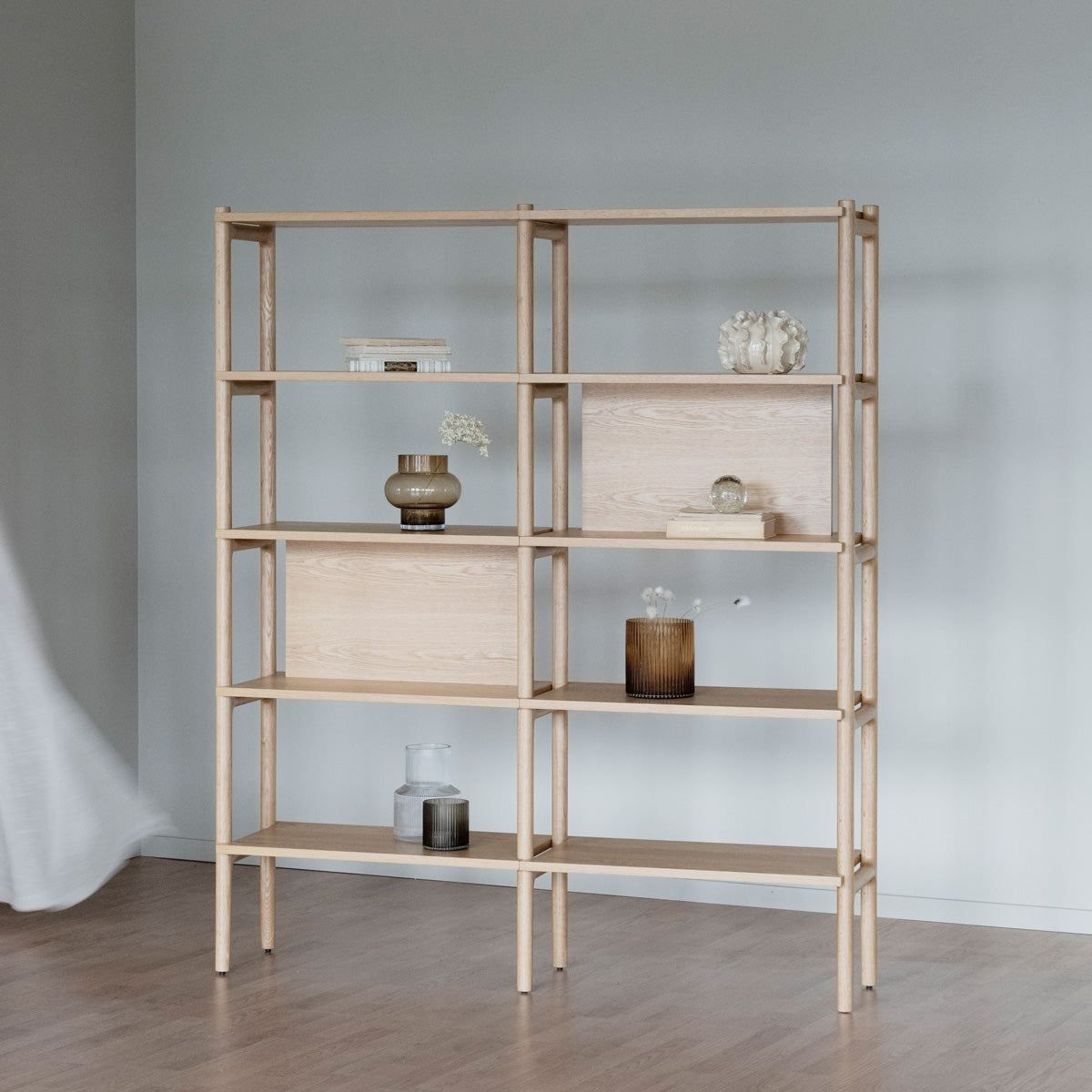 Holton Kirjahylly 140x166 cm tammi