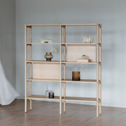 Holton Kirjahylly 140x166 cm tammi