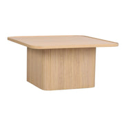 Sullivan sohvapöytä 80x80 cm valkopesty tammi