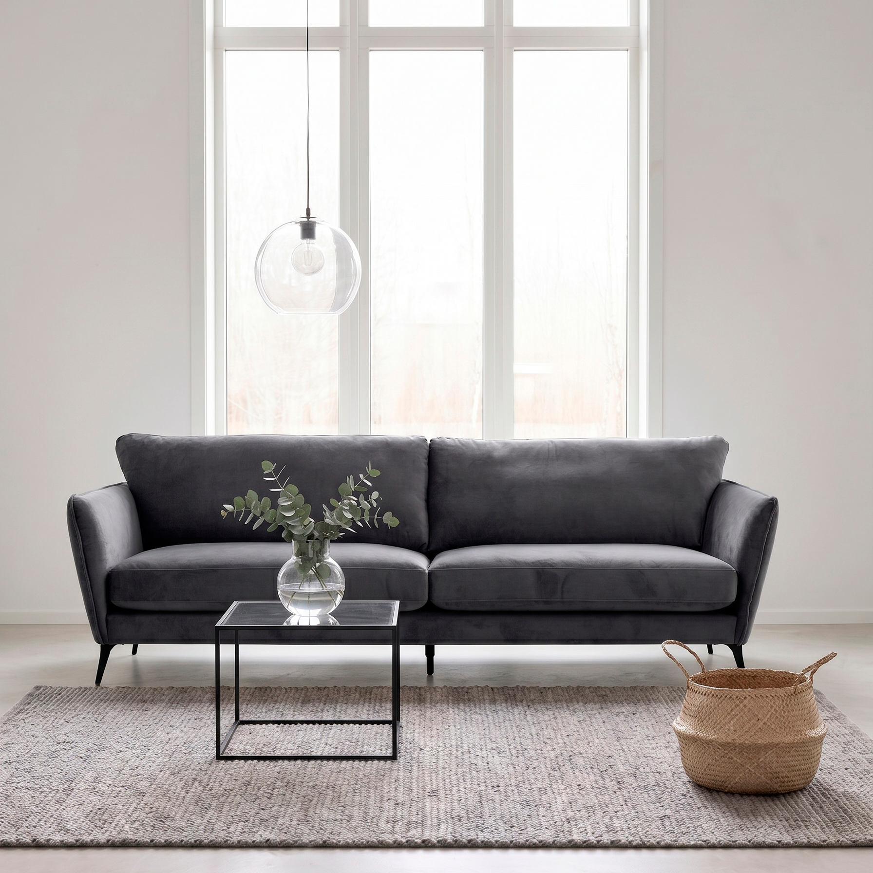 Pablo 3h-sohva 232 cm, Perfect Harmony-kangas