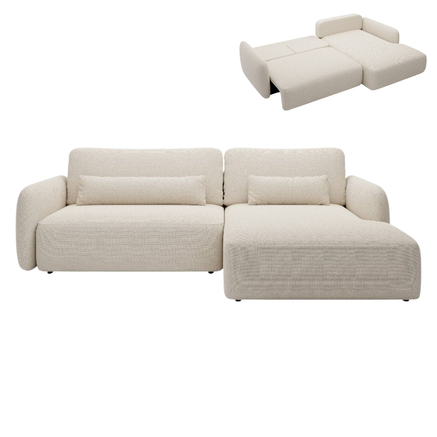 Unna divaanivuodesohva säilytystilalla