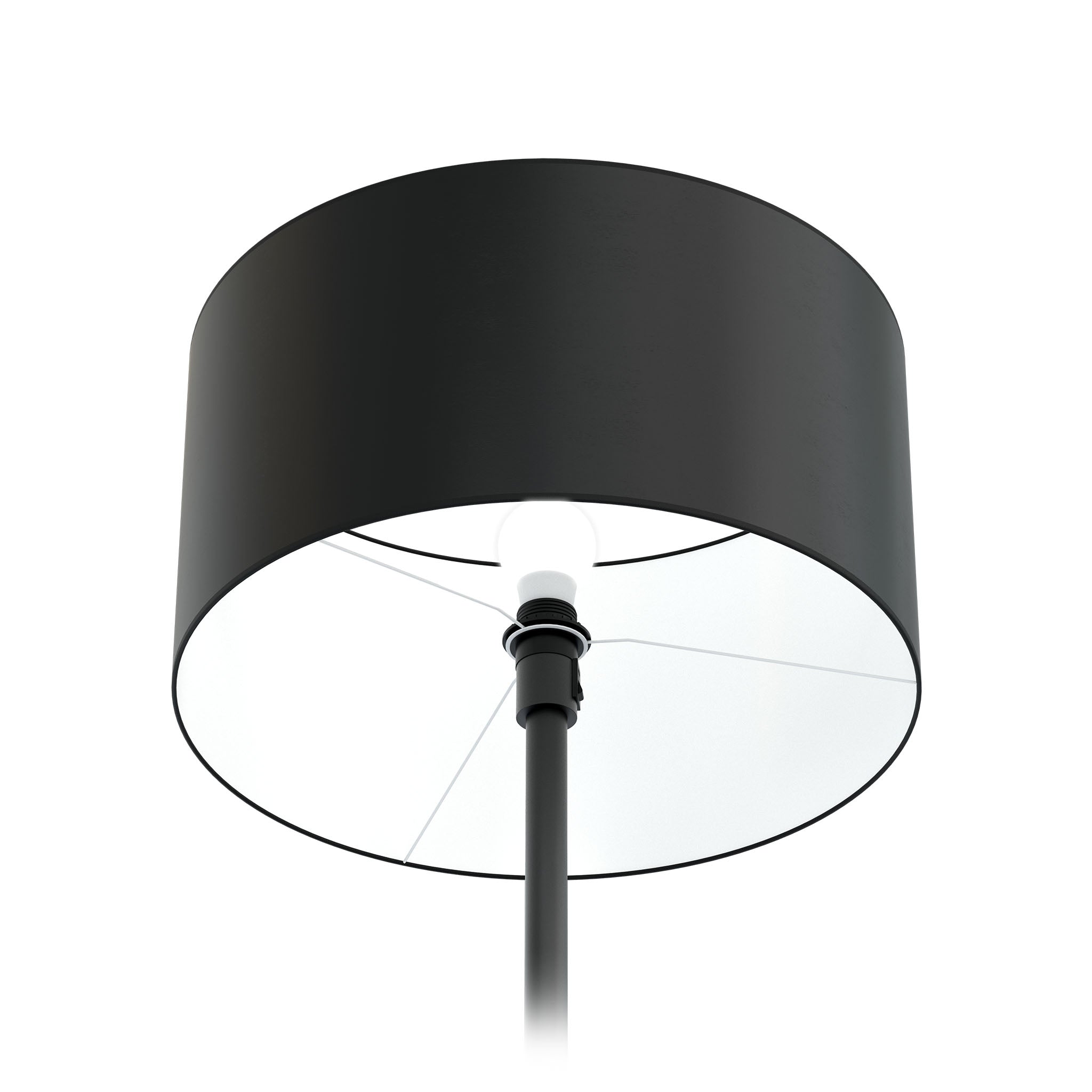 Austin lattiavalaisin matta musta / musta