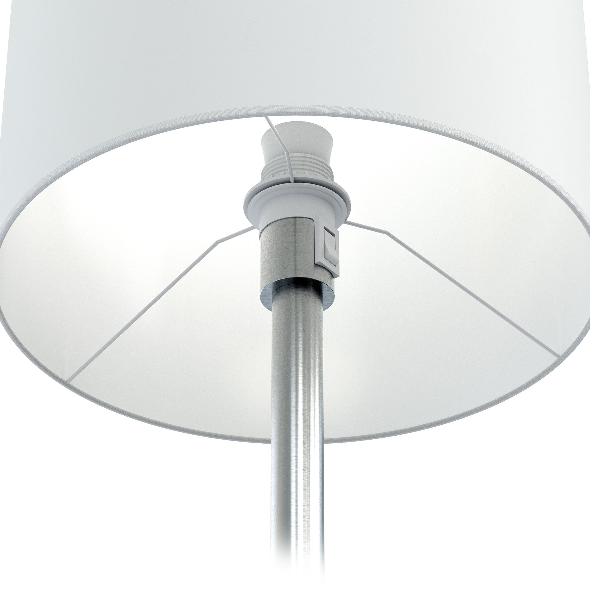 Austin pöytävalaisin matta satiini / valkoinen