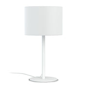 Austin pöytävalaisin matta valkoinen / valkoinen