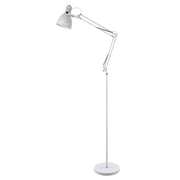 Leader lattiavalaisin kiiltävä valkoinen